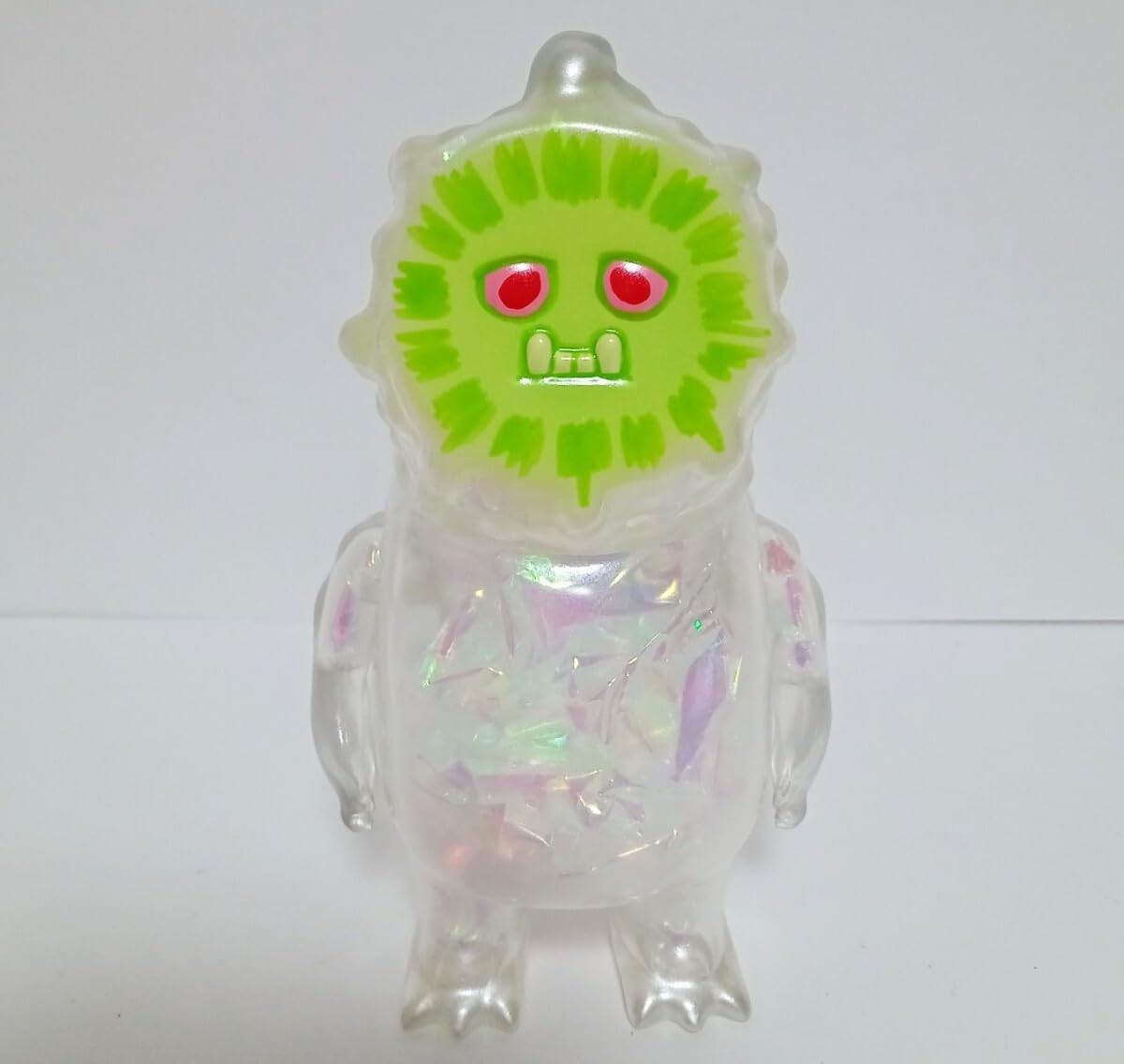 ひ*ろ様 ベビーゴーヤ怪獣　ゴーヤ怪獣　ソフビ coming back soon . いつもの鍵にゴーヤ怪獣を.. . ゴーヤ怪獣の
